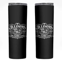 Illinois State Pride Skinny Tumbler The Prairie State Souvenir Gift