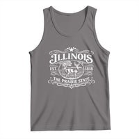 Illinois State Pride Tank Top The Prairie State Souvenir Gift