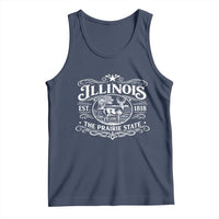 Illinois State Pride Tank Top The Prairie State Souvenir Gift