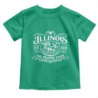 Illinois State Pride Toddler T Shirt The Prairie State Souvenir Gift