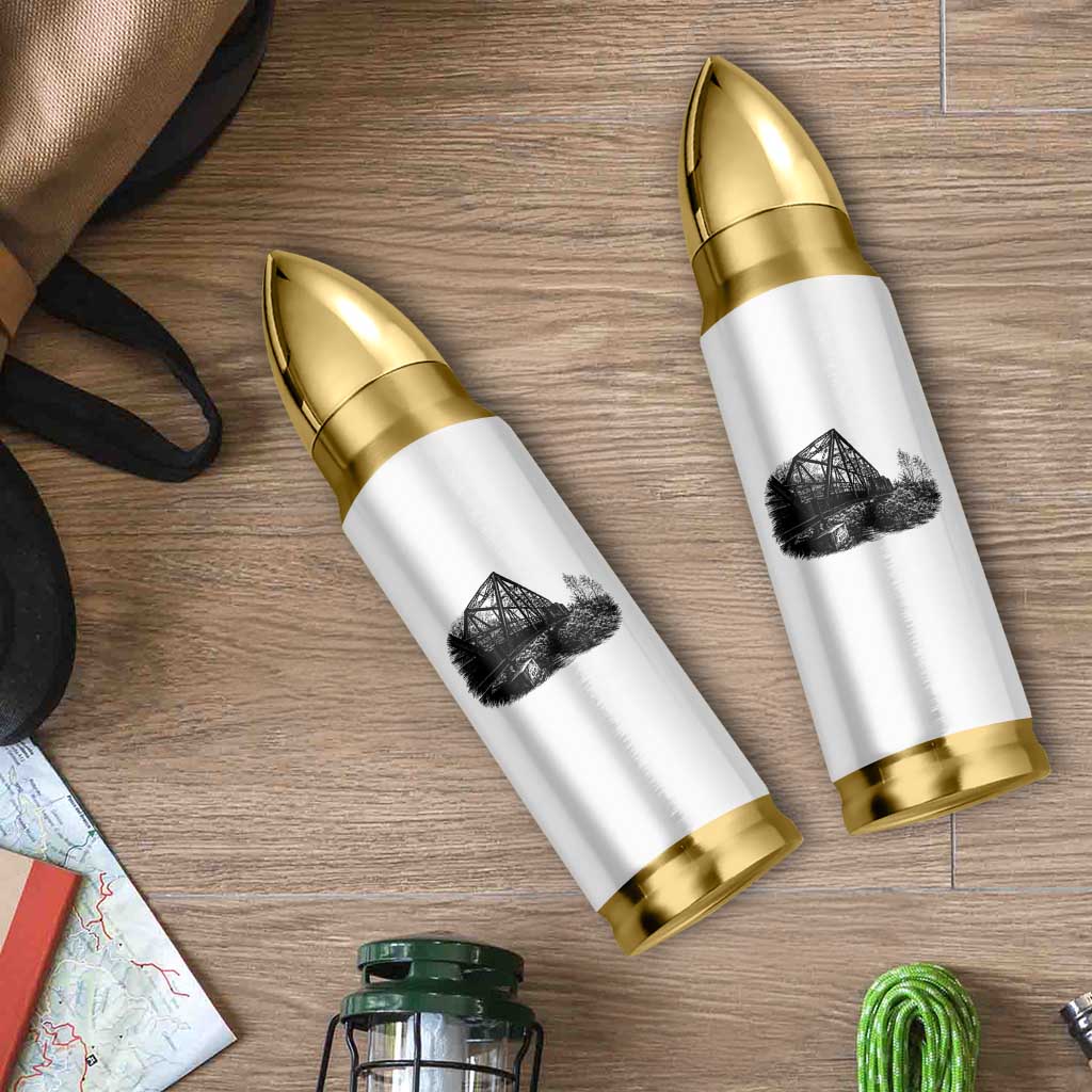 Mother Road Adventure Graphic Bullet Tumbler Vintage Route Highway 66 Bridge