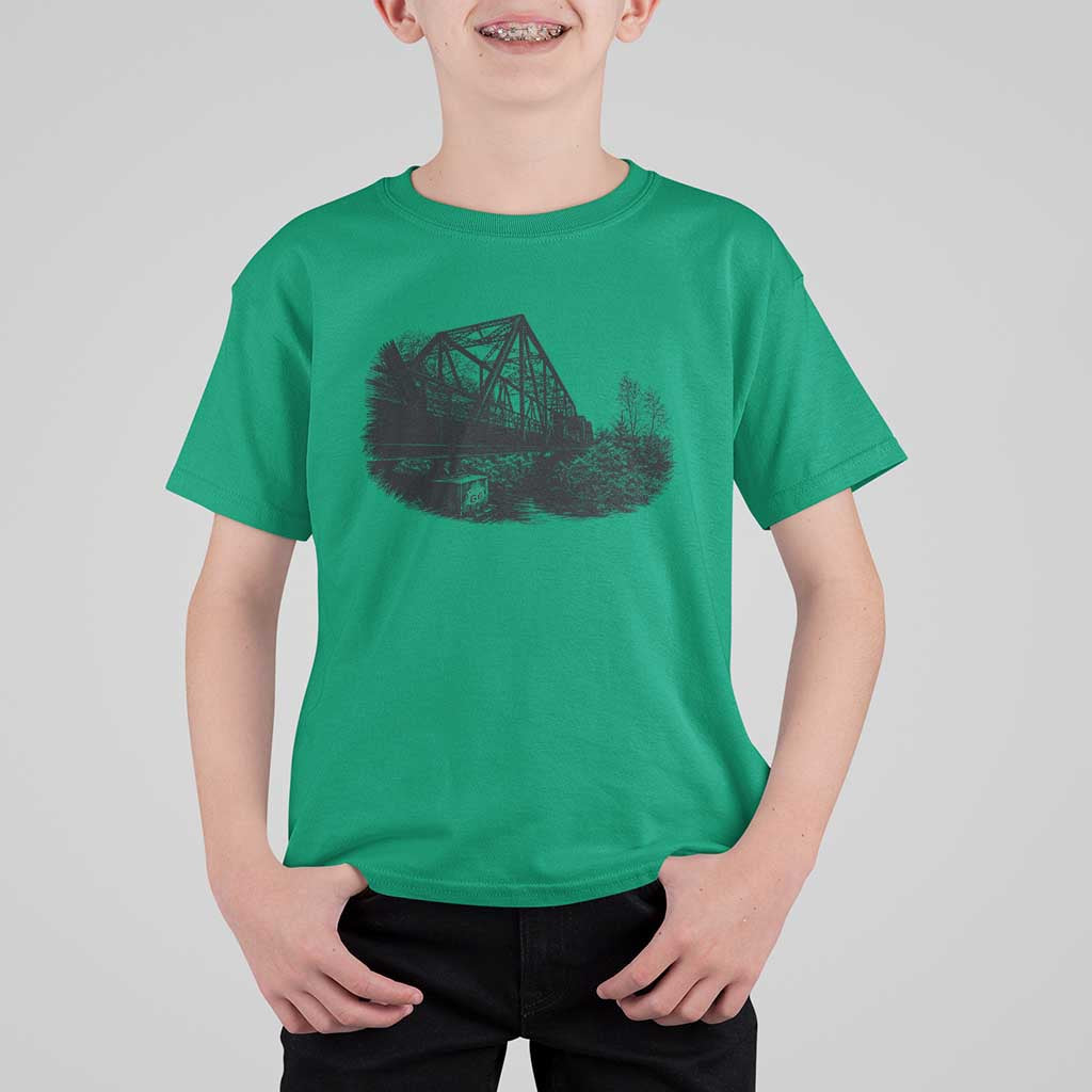 Mother Road Adventure Graphic T Shirt For Kid Vintage Route Highway 66 Bridge