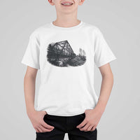 Mother Road Adventure Graphic T Shirt For Kid Vintage Route Highway 66 Bridge