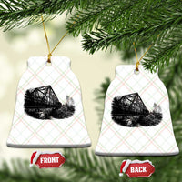 Mother Road Adventure Graphic Ceramic Ornament Vintage Route Highway 66 Bridge