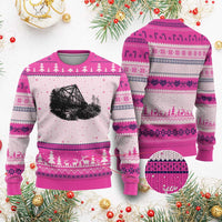 Mother Road Adventure Graphic Ugly Christmas Sweater Vintage Route Highway 66 Bridge