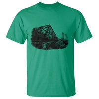 Mother Road Adventure Graphic T Shirt Vintage Route Highway 66 Bridge
