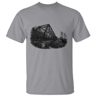 Mother Road Adventure Graphic T Shirt Vintage Route Highway 66 Bridge