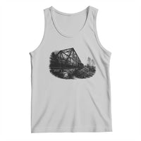 Mother Road Adventure Graphic Tank Top Vintage Route Highway 66 Bridge