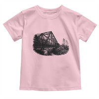 Mother Road Adventure Graphic Toddler T Shirt Vintage Route Highway 66 Bridge
