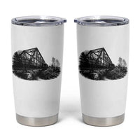 Mother Road Adventure Graphic Tumbler Cup Vintage Route Highway 66 Bridge