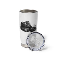Mother Road Adventure Graphic Tumbler Cup Vintage Route Highway 66 Bridge