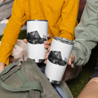 Mother Road Adventure Graphic Tumbler Cup Vintage Route Highway 66 Bridge