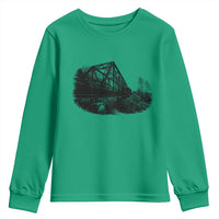 Mother Road Adventure Graphic Youth Sweatshirt Vintage Route Highway 66 Bridge