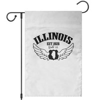 Illinois Route Highway 66 Souvenir Garden Flag Open Road Adventure