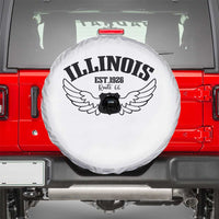 Illinois Route Highway 66 Souvenir Spare Tire Cover Open Road Adventure
