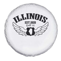 Illinois Route Highway 66 Souvenir Spare Tire Cover Open Road Adventure