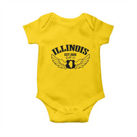 Illinois Route Highway 66 Souvenir Baby Onesie Open Road Adventure