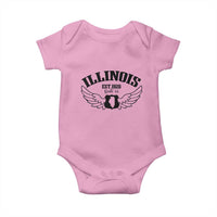 Illinois Route Highway 66 Souvenir Baby Onesie Open Road Adventure