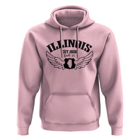 Illinois Route Highway 66 Souvenir Hoodie Open Road Adventure