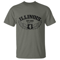 Illinois Route Highway 66 Souvenir T Shirt Open Road Adventure
