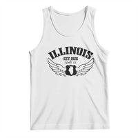 Illinois Route Highway 66 Souvenir Tank Top Open Road Adventure