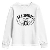 Illinois Route Highway 66 Souvenir Youth Sweatshirt Open Road Adventure