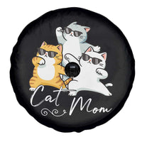 Cat Mom Spare Tire Cover Three Cool Cats with Sunglasses - Wonder Print Shop