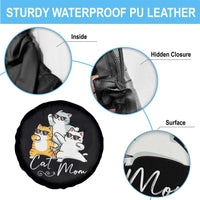 Cat Mom Spare Tire Cover Three Cool Cats with Sunglasses - Wonder Print Shop