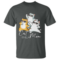 Cat Mom T Shirt Three Cool Cats with Sunglasses - Wonder Print Shop