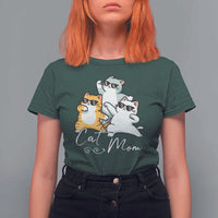 Cat Mom T Shirt For Women Three Cool Cats with Sunglasses - Wonder Print Shop