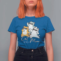 Cat Mom T Shirt For Women Three Cool Cats with Sunglasses - Wonder Print Shop