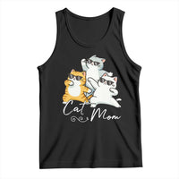 Cat Mom Tank Top Three Cool Cats with Sunglasses - Wonder Print Shop