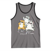 Cat Mom Tank Top Three Cool Cats with Sunglasses - Wonder Print Shop