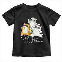 Cat Mom Toddler T Shirt Three Cool Cats with Sunglasses - Wonder Print Shop