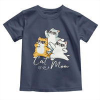 Cat Mom Toddler T Shirt Three Cool Cats with Sunglasses - Wonder Print Shop