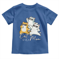 Cat Mom Toddler T Shirt Three Cool Cats with Sunglasses - Wonder Print Shop
