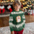 Its Fine I am Fine Everything is Fine Funny Cat Lover Ugly Christmas Sweater - Wonder Print Shop