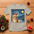 Christmas Van Gogh Cat T Shirt In Santa Hat Starry Night - Wonder Print Shop