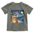 Christmas Van Gogh Cat Toddler T Shirt In Santa Hat Starry Night - Wonder Print Shop