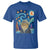 Funny Van Gogh Cat in Starry Night T Shirt - Wonder Print Shop