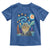 Funny Van Gogh Cat in Starry Night Toddler T Shirt - Wonder Print Shop