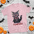 Halloween Black Vampire Cat T Shirt Vampurr Cute Kitty Lover - Wonder Print Shop