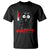 Black Cat Halloween T Shirt What Killer Kitten With Knife - Wonder Print Shop