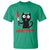 Black Cat Halloween T Shirt What Killer Kitten With Knife - Wonder Print Shop