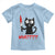 Black Cat Halloween Toddler T Shirt What Killer Kitten With Knife - Wonder Print Shop