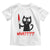 Black Cat Halloween Toddler T Shirt What Killer Kitten With Knife - Wonder Print Shop