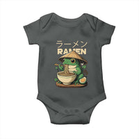 Frog Eating Ramen Baby Onesie Funny Japanese Food Lover Anime - Wonder Print Shop