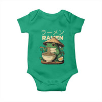 Frog Eating Ramen Baby Onesie Funny Japanese Food Lover Anime - Wonder Print Shop