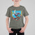 Funny Monkey Playing Baseball With Banana T Shirt For Kid Sport Humor Gift - Wonder Print Shop