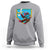 Funny Monkey Playing Baseball With Banana Sweatshirt Sport Humor Gift - Wonder Print Shop